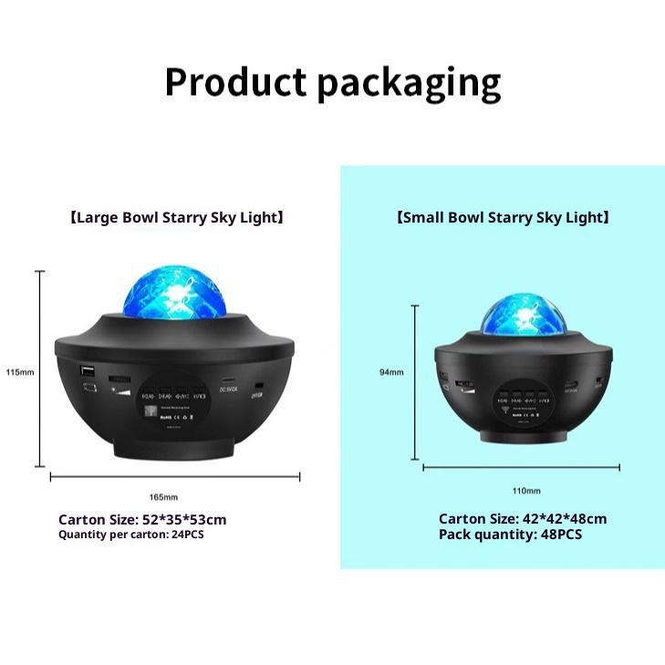 Small Bowl Projection Night Light Pet Toy XQ-003 for Small animals for Wholesale & OEM Programs detail