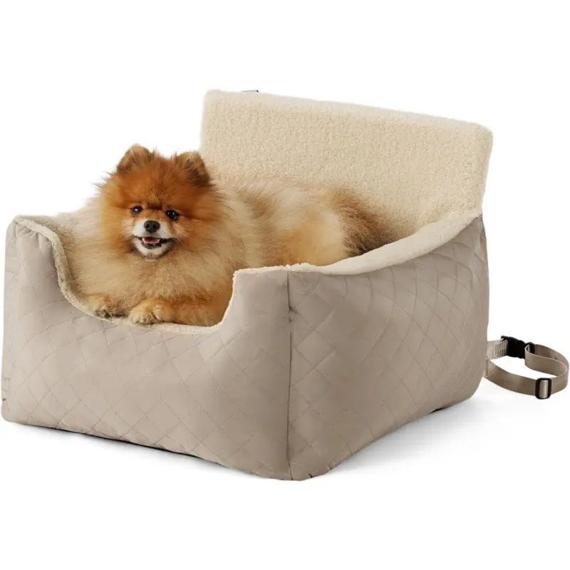 Small Dog Eco-friendly Waterproof Polyester Fiber Car Seat Winter Pet Bed Storage for Wholesale & OEM Programs detail