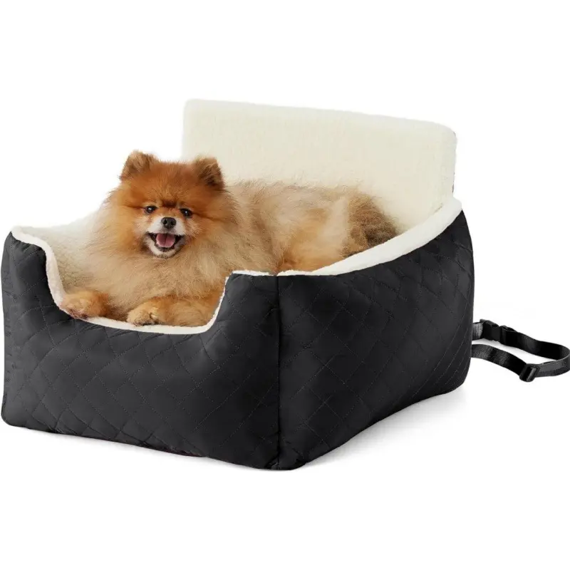 Small Dog Eco-friendly Waterproof Polyester Fiber Car Seat Winter Pet Bed Storage for Wholesale & OEM Programs detail