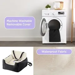 Small Dog Eco-friendly Waterproof Polyester Fiber Car Seat Winter Pet Bed Storage for Wholesale & OEM Programs view 3