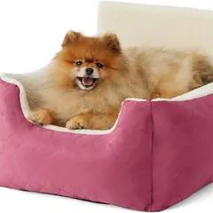 Small Dog Eco-friendly Waterproof Polyester Fiber Car Seat Winter Pet Bed Storage for Wholesale & OEM Programs view 6