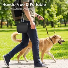 Soft Portable Pet Snack Bag for Dog and cat Travel Storage and Pet Training One hundred twenty-four for Wholesale & OEM Programs view 4