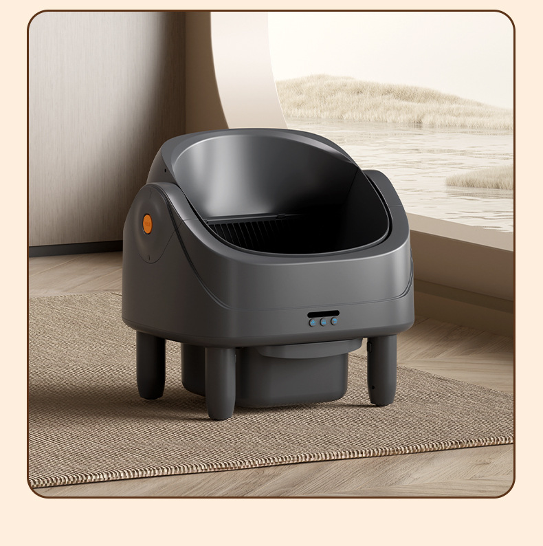 Stylish Automatic Cleaning Self-Cleaning Cat Litter Box APP Remote Control Large 75L for Wholesale & OEM Programs detail