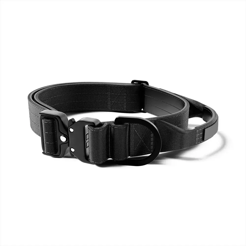Customized Logo Color Blocking Design Pet Outdoor Training Nylon Tactical Heavy Duty for Wholesale & OEM Programs detail
