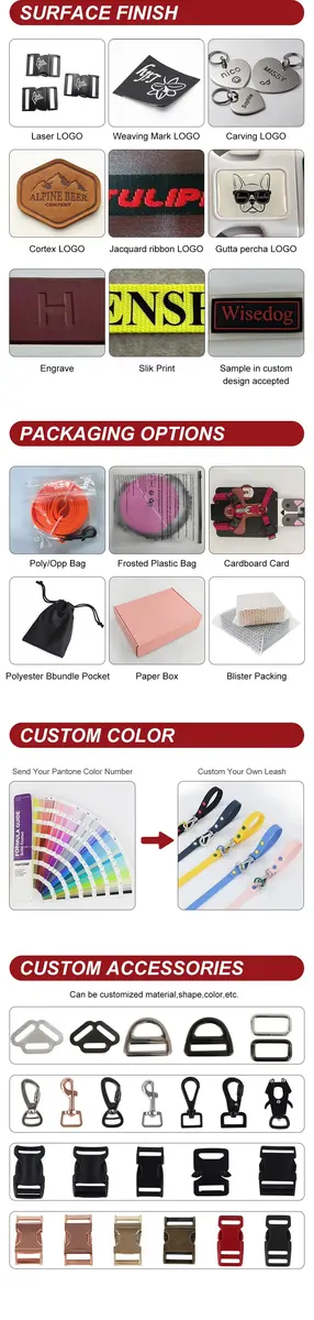 Customized Logo Color Blocking Design Pet Outdoor Training Nylon Tactical Heavy Duty for Wholesale & OEM Programs detail