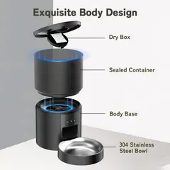 Automatic Timed Dispenser Anti-Jamming Design BL-F-018 for Small Animals for Wholesale & OEM Programs view 4