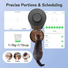Automatic Timed Dispenser Anti-Jamming Design BL-F-018 for Small Animals for Wholesale & OEM Programs view 6