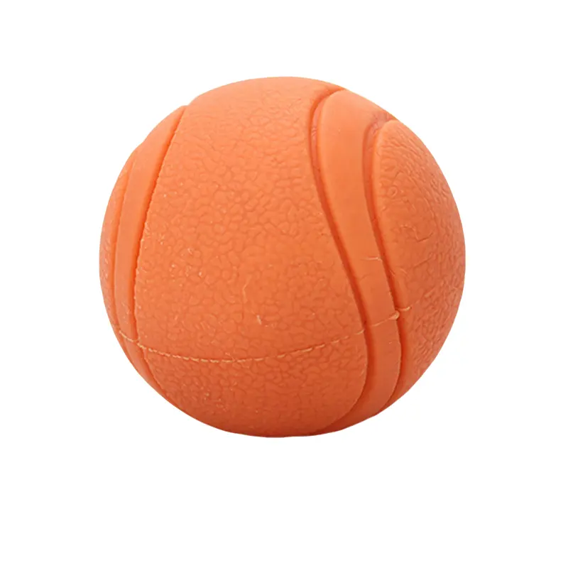 Eco-Friendly Durable Solid TPR Rubber Bouncing Dog Toy Bite-Resistant Squeak Pet for Dogs for Wholesale & OEM Programs detail