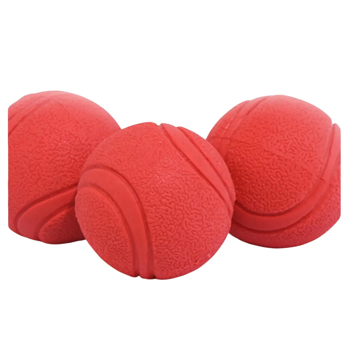 Eco-Friendly Durable Solid TPR Rubber Bouncing Dog Toy Bite-Resistant Squeak Pet for Dogs for Wholesale & OEM Programs detail