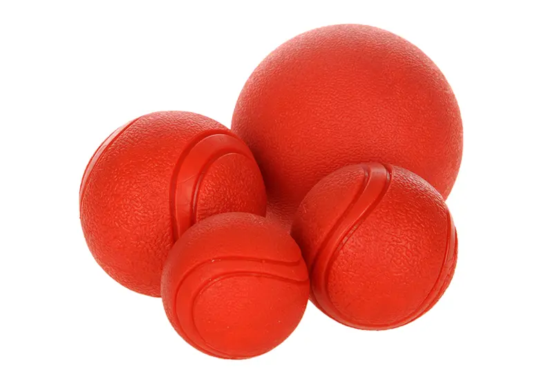 Eco-Friendly Durable Solid TPR Rubber Bouncing Dog Toy Bite-Resistant Squeak Pet for Dogs for Wholesale & OEM Programs detail