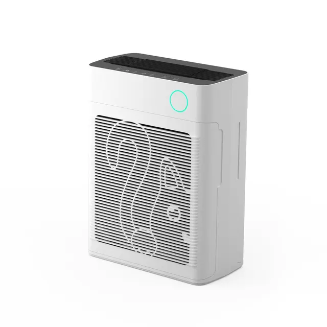 UV Automatic Pet Air Purifier Smart Activated Carbon H13/14 HEPA Filter Air Cleaner for Dogs for Wholesale & OEM Programs