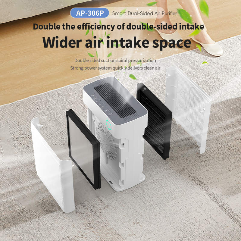 UV Automatic Pet Air Purifier Smart Activated Carbon H13/14 HEPA Filter Air Cleaner for Dogs for Wholesale & OEM Programs view 6