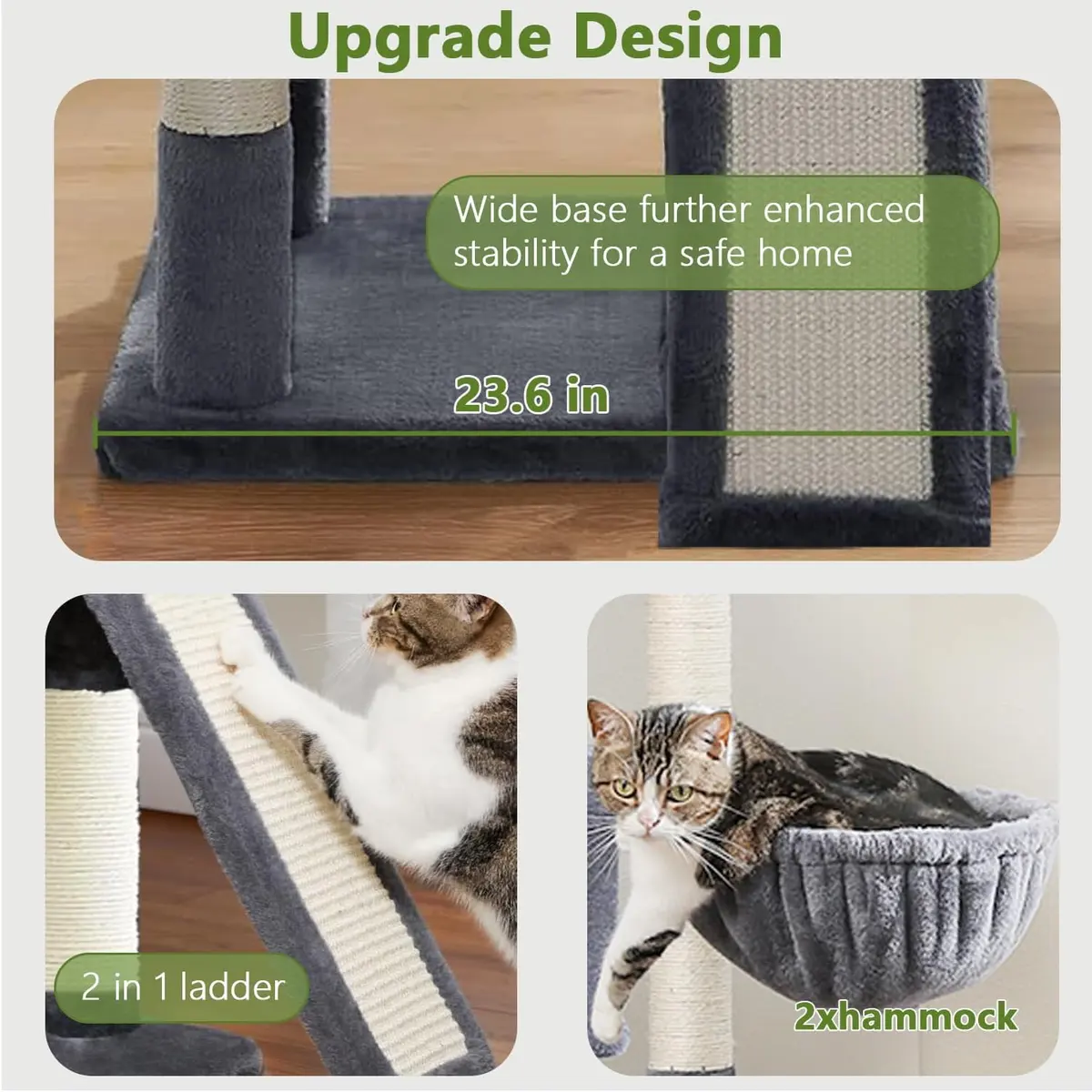 Wholesale Modern Large Size Wooden Pet Scratcher House Tower Condo Cat Tree Hot Selling Customized Cat Tree with Carton Picking detail